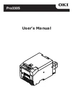 Oki PRO330S User Manual preview
