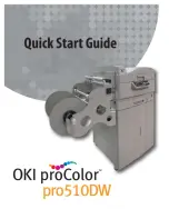 Oki proColor Pro510DW Quick Start Manual preview