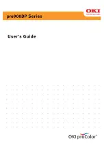 Oki proColor pro900DP User Manual preview
