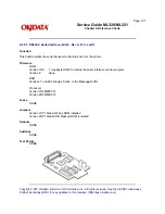 Preview for 246 page of OKIDATA ML320 Turbo Service Manual