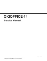 Preview for 2 page of OKIDATA OKIOFFICE 44 Service Manual