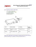 Preview for 187 page of OKIDATA OL400e Series Service Manual