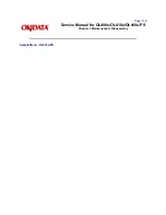 Preview for 209 page of OKIDATA OL400e Series Service Manual