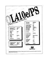 Preview for 210 page of OKIDATA OL400e Series Service Manual
