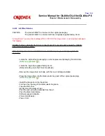 Preview for 260 page of OKIDATA OL400e Series Service Manual