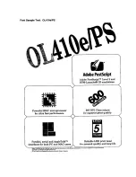 Preview for 333 page of OKIDATA OL400e Series Service Manual