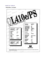 Preview for 346 page of OKIDATA OL400e Series Service Manual