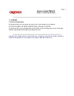 Предварительный просмотр 7 страницы OKIDATA Pacemark 3410 Service Manual