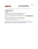 Предварительный просмотр 139 страницы OKIDATA Pacemark 3410 Service Manual