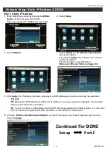 Preview for 6 page of Okina USA DDR-04 Quick Setup Manual