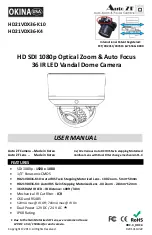 Preview for 1 page of Okina USA HD21VDX36-K10 User Manual