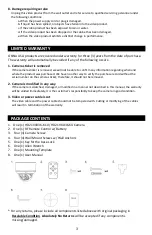 Preview for 3 page of Okina USA HD21VDX36-K10 User Manual