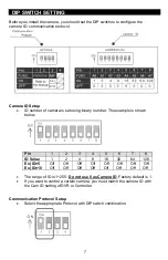 Preview for 7 page of Okina USA PTZ Series User Manual