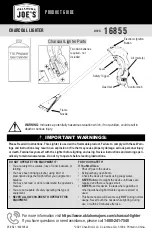 oklahoma joes 16855 Product Manual preview