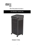 Oklahoma Sound GSL Assembly Manual preview