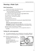 Предварительный просмотр 19 страницы Oko LAVAMAT 86740 User Information