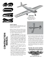 Preview for 1 page of Old School Model Works Kaos Construction Manual