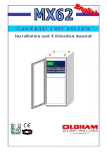 Preview for 1 page of Oldham MX62 Installation And Utilisation Manual