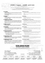 Preview for 84 page of Oldham MX62 Installation And Utilisation Manual