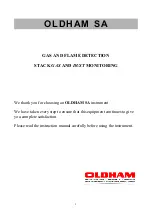 Preview for 2 page of Oldham OX 2000 Use And Maintenance