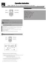 Olide 120B Operation Instruction предпросмотр