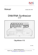 OligoMaker X12 Manual предпросмотр