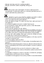 Preview for 13 page of Olimpia splendid Caldo Relax Instructions For Installation, Use And Maintenance Manual