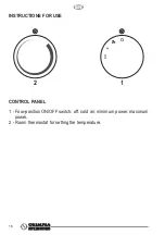 Preview for 16 page of Olimpia splendid Caldo Relax Instructions For Installation, Use And Maintenance Manual