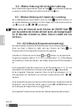 Preview for 86 page of Olimpia splendid CALDO SKY Instructions For Installation, Use And Maintenance Manual