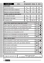 Preview for 224 page of Olimpia splendid CALDO SKY Instructions For Installation, Use And Maintenance Manual