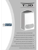 Olimpia splendid Trio Instructions For Installation, Use And Maintenance Manual preview