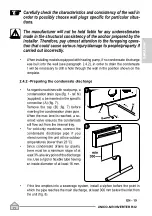 Предварительный просмотр 71 страницы Olimpia splendid Unico Air 10 SF EVA Instructions For Use And Maintenance Manual