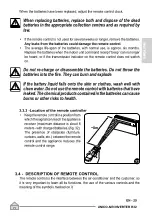 Предварительный просмотр 81 страницы Olimpia splendid Unico Air 10 SF EVA Instructions For Use And Maintenance Manual