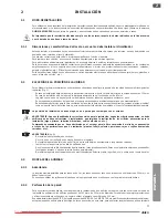 Предварительный просмотр 77 страницы Olimpia splendid Unico Instructions For Installation, Use And Maintenance Manual