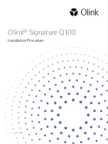 Preview for 1 page of Olink Signature Q100 Installation Procedure