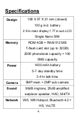 Preview for 4 page of Olitech EasyFlip OLT2908 User Manual