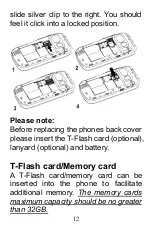 Preview for 12 page of Olitech EasyFlip OLT2908 User Manual