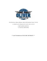 Preview for 52 page of Oliver 10044 Owner'S Manual