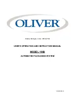 Preview for 1 page of Oliver 1908 User'S Operating And Instruction Manual