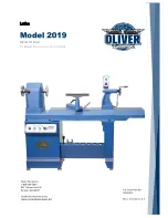 Oliver 2019 Owner'S Manual preview