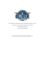 Предварительный просмотр 56 страницы Oliver 2019 Owner'S Manual