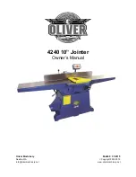 Oliver 4240 Owner'S Manual preview