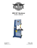 Предварительный просмотр 1 страницы Oliver 4650 Owner'S Manual