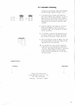 Preview for 34 page of Olivetti 900X Operating Instructions Manual