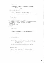 Preview for 54 page of Olivetti 900X Operating Instructions Manual