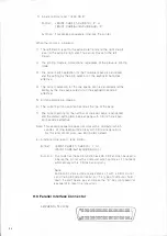 Preview for 65 page of Olivetti 900X Operating Instructions Manual