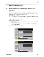 Preview for 75 page of Olivetti d-COLOR MF652 Network Fax Operations