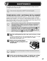 Preview for 59 page of Olivetti d-Copia 200D Operation Manual