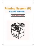 Olivetti d-Copia 23 Online Manual preview