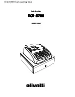 Olivetti ECR 6700 User Manual preview